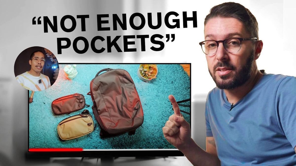 Founder REACTS to his own travel bag getting reviewed