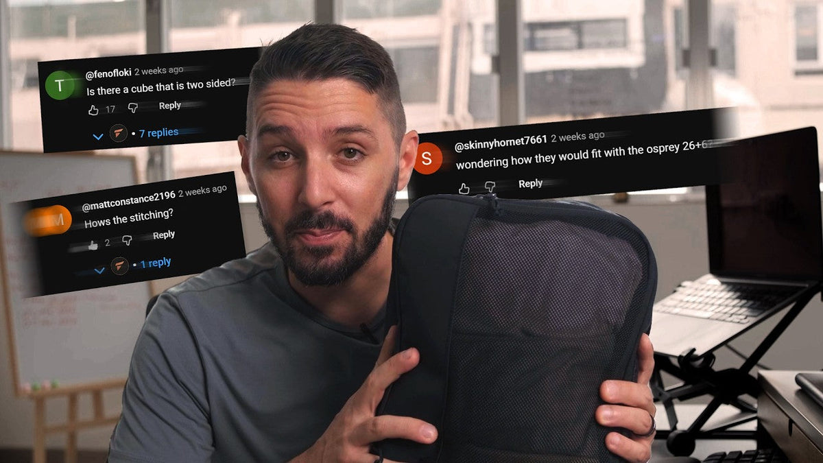 Fyro Packing Cubes- Answering your BIGGEST questions