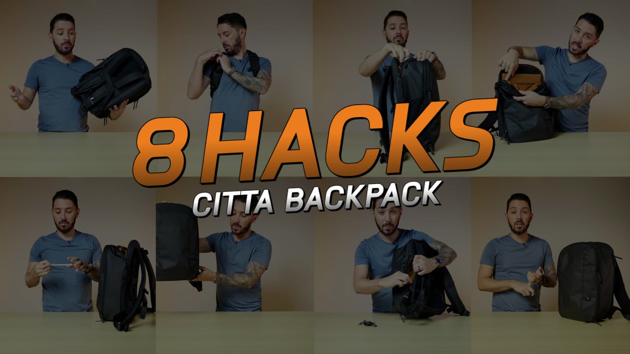 Load video: Citta Backpack QR Code